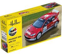 Heller - 1/43 Kit de démarrage Peugeot 206 WRC '03 (6/23) *