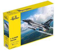 Heller Maquette d'avion F-16 Dark Falcon Échelle 1/48