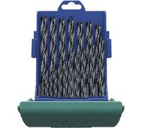 Heller 17737 5 HSS Jeu de forets pour le métal 19 pièces 1 mm, 1.5 mm, 2 mm, 2.5 mm, 3 mm, 3.5 mm, 4 mm, 4.5 mm, 5 mm, 5.5 mm