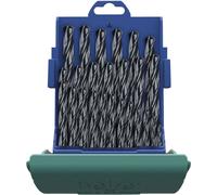 Heller 18371 0 HSS Jeu de forets pour le métal 25 pièces 1 mm, 1.5 mm, 2 mm,