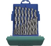 Heller 21964 8 HSS Jeu de forets pour le métal 25 pièces 1 mm, 1.5 mm, 2 mm, 2.5 mm, 3 mm, 3.5 mm, 4 mm, 4.5 mm, 5 mm, 5.5 mm