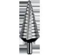 Heller 22608 0 HSS Foret étagé Longueur totale 77 mm tige cylindrique 1 pc(s)