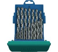 Heller 28707 4 HSS Jeu de forets pour le métal 25 pièces 1 mm, 2 mm, 3 mm, 4 mm, 5 mm, 6 mm, 7 mm, 8 mm, 9 mm, 10 mm, 11 mm, 12