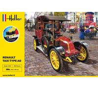 HELLER 35705 MAQUETTE VOITURE STARTER KIT RENAULT TAXI TYPE AG 1/24