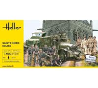 HELLER 50327 Figurines Sainte-Mère-Eglise 1/72