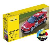 HELLER 56113 maquette starter kit Peugeot 206 WRC 2003 échelle 1/43