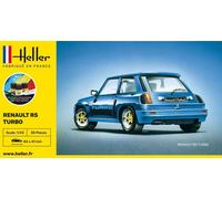 HELLER 56150 MAQUETTE VOITURE STARTER KIT RENAULT R5 TURBO 1/43