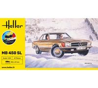Heller 56171 Kit de démarrage MB 450SL 1/43