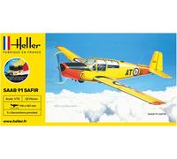 HELLER 56287 MAQUETTE AVION STARTER KIT SAFIR 91 1/72