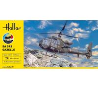 Heller 56486 Starter Set - SA 342 Gazelle 1/48