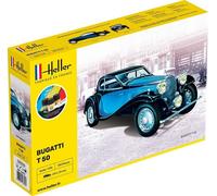 Heller 56706 - 1:24 Kit De Démarrage Bugatti T 50 - Neuf