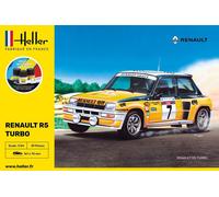 HELLER 56717 MAQUETTE STARTER KIT RENAULT R5 TURBO 1/24