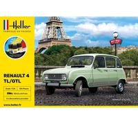 HELLER 56759 MAQUETTE STARTER KIT RENAULT 4L 1/24