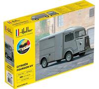 Heller 56768 - 1:24 Kit De Démarrage Citroën Fourgon Hy "Tube - Neuf