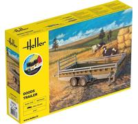 Heller 56778 - Kit De Démarrage 1/24 Remorque De Marchandises - Neuf