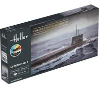 Heller Kit maquette de sous-marin U-Boot S/M Redoutable Collection historique Kit démarrage 1:400