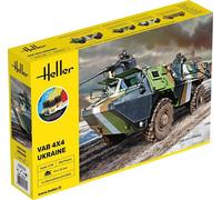 HELLER - Maquette Blindé Starter Kit Vab 4x4 Ukraine Heller |57130| 1:35