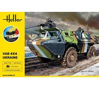 HELLER - Maquette Blindé Starter Kit Vab 4x4 Ukraine Heller |57130| 1:35