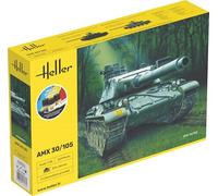Heller 57137 - 1:35 Kit De Démarrage AMX30/105 - Neuf
