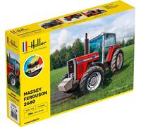 Heller Maquette Kit de démarrage Massey Ferguson 2680 1/24 Gris 57402