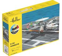 heller 58300 MAQUETTE AVION STARTER KIT E-2C HAWKEYE 1/72
