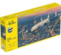 Maquette Avion Starter Kit : Super Constellation TWA Heller G
