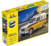 Heller 58700 Starter Kit Renault 4 Fourgonette F4 1/24 Neuf