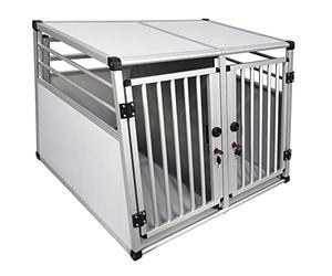 Heller 62393 Boîte de transport en aluminium double 92 x 88 x 68 cm