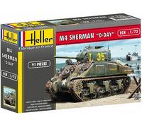 HELLER 79892 Modèle Kit Char M4 Sherman US Army D-Day 1/72 91 Pièces T48P