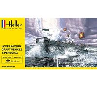 Heller - 79995 - Construction Et Maquettes - Lcvp Landing Craft Vehicle Personal - Echelle 1/72ème