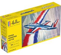 Heller - 80220 - Construction Et Maquettes - Fouga Magister Cm 170 - Echelle 1/72ème