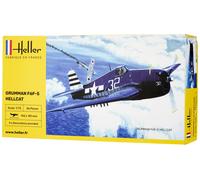 Heller - 80272 - Maquette - Aviation - F6f-5 Hellcat Chasseur - Deuxième Guerre Mondiale - 41 Pièces