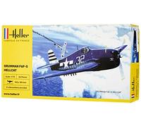 Heller - 80272 - Maquette - Aviation - F6f-5 Hellcat Chasseur - Deuxième Guerre Mondiale - 41 Pièces