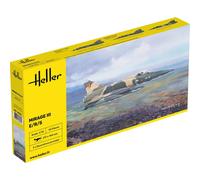 Heller 80323" Mirage III E/R/5 BA Model Kit, 1:72 Scale