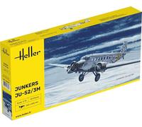 Heller Maquette Junkers Ju 52 80380 – Échelle 1/72 – Argenté