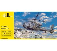 Heller - 80486 - Maquette - Aviation - Hélice - Sa 342 Gazelle - 57 Pièces