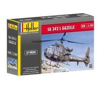 Heller - 80486 - maquette - aviation - hélice - sa 342 gazelle - 57 pièces G