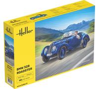 Heller Maquette voiture Kit BMW 328 Roadster – Échelle 1:24 – Réf. 80701