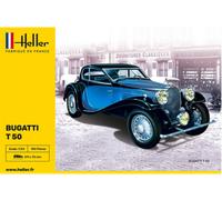 Heller - 80706 Bugatti T.50 - 1/24 Echelle - à Chenille 48 Après