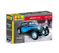 Heller Maquette voiture Bugatti T.50 – Échelle 1/24 – Gamme Classique 80706