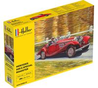 Heller Maquette de voiture Mercedes 500 K Special Roadster – Échelle 1:24 – Réf. 80710