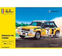 HELLER 80717 MAQUETTE VOITURE RENAULT R5 TURBO 1/24