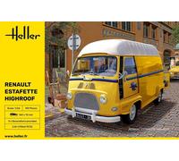 HELLER 80740 MAQUETTE CAMION RENAULT ESTAFETTE HIGH ROOF 1/24