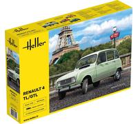 Heller 80759 Renault 4 GTL Plastic Model Kit, 1:24 Scale