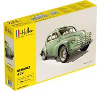 Heller – Maquette Renault 4 CV – Échelle 1/24ème – Verte