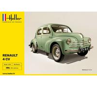 HELLER 80762 MAQUETTE VOITURE RENAULT 4 CV 1/24