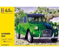 HELLER 80765 MAQUETTE VOITURE CITROEN 2 CV 1/24
