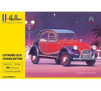 1/24 Maquette CITROEN 2CV CHARLESTON - HELLER80766