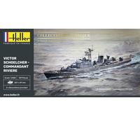 Heller 81015 Victor Schoelcher - Commandant Riviere 1/400