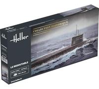 Heller - 81075 - Construction Et Maquettes - S/M Redoutable - Echelle 1/400ème